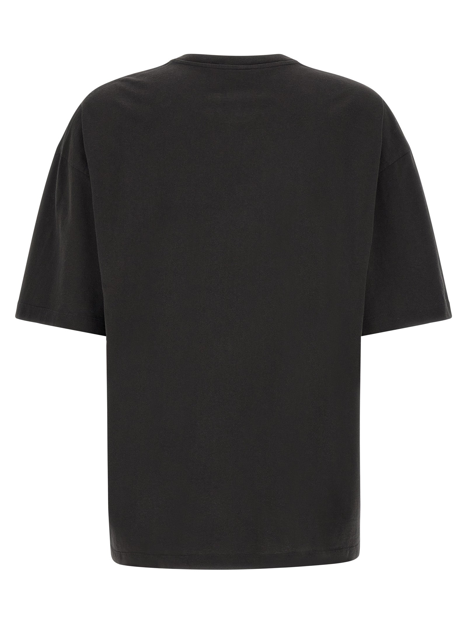 Maison Margiela Black Cotton Long Sleeve Men's T-Shirt