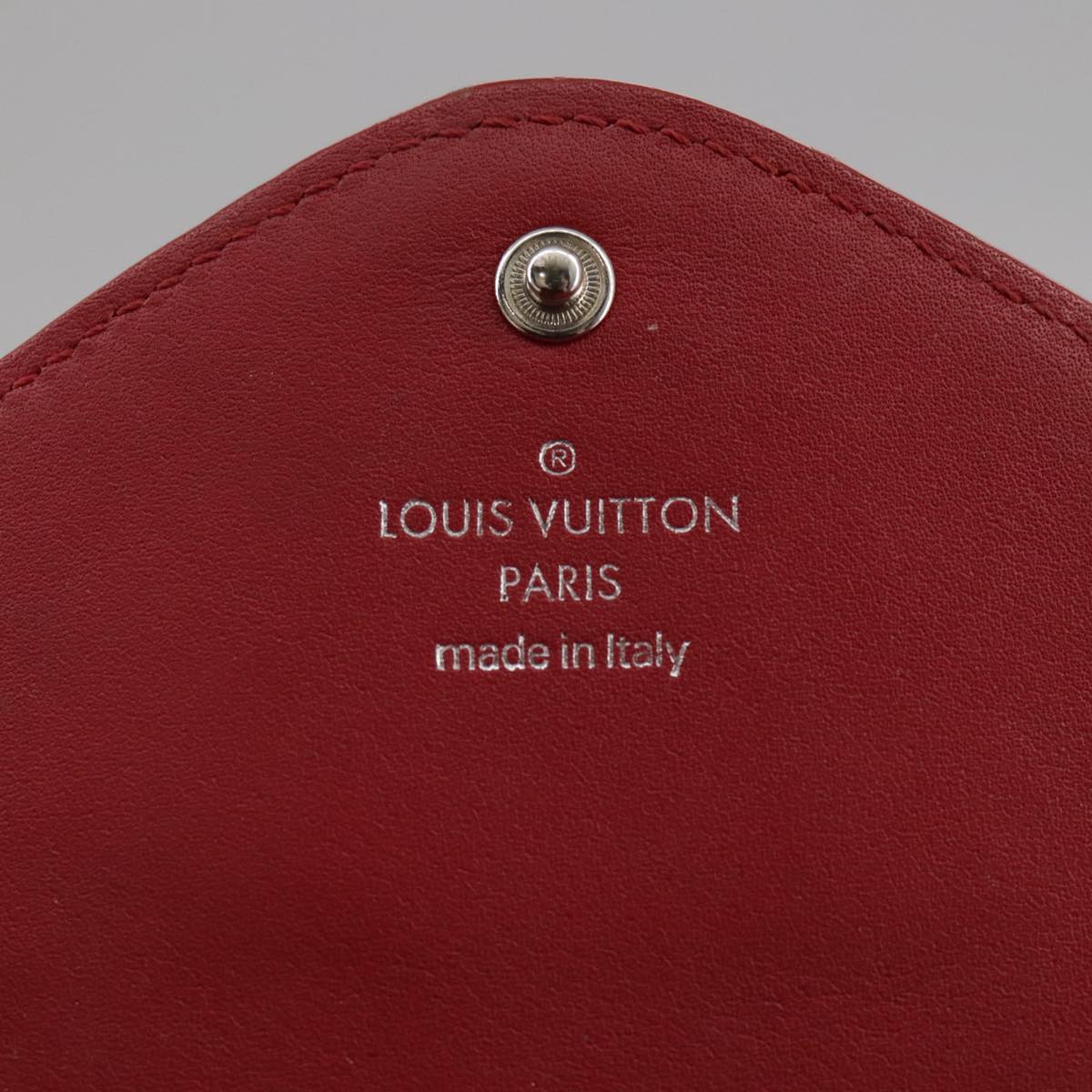 Louis Vuitton New Wave Red Leather Wallet (Pre-Owned)