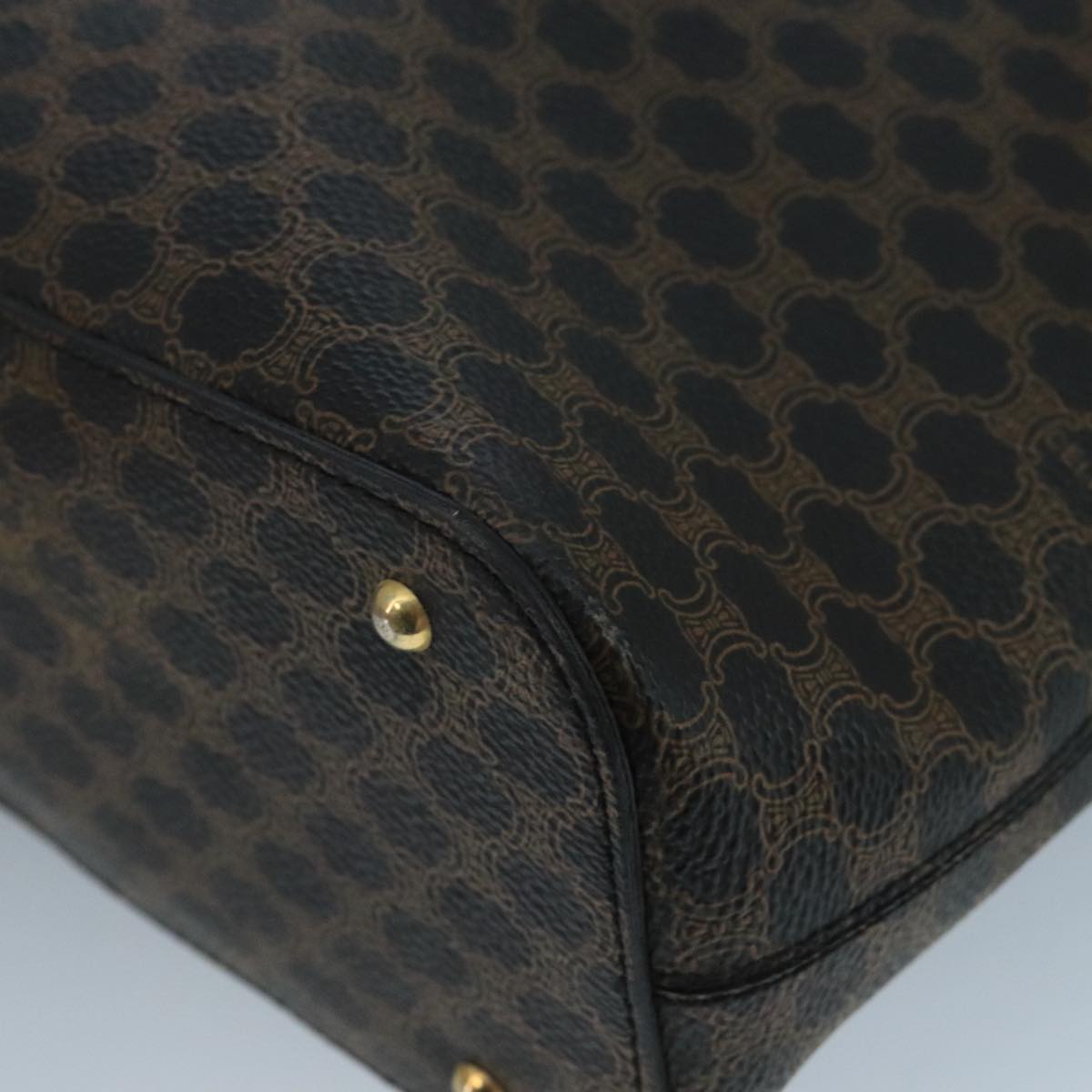 Céline Macadam Black Canvas Handbag (Pre-Owned)