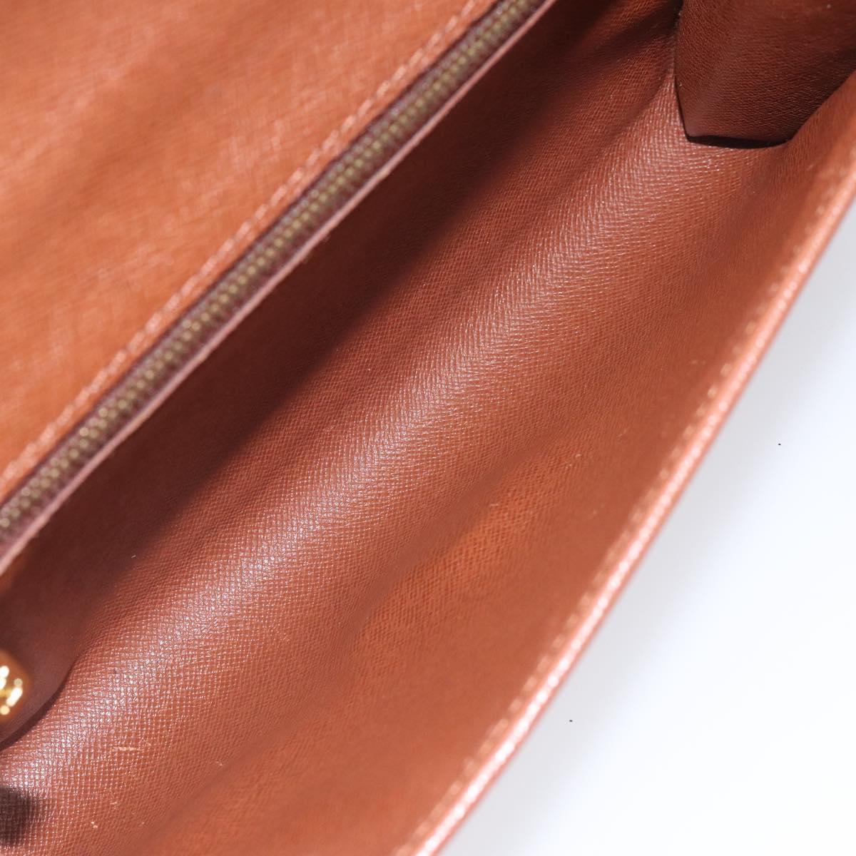Louis Vuitton Bordeaux Brown Canvas Shoulder Bag (Pre-Owned)