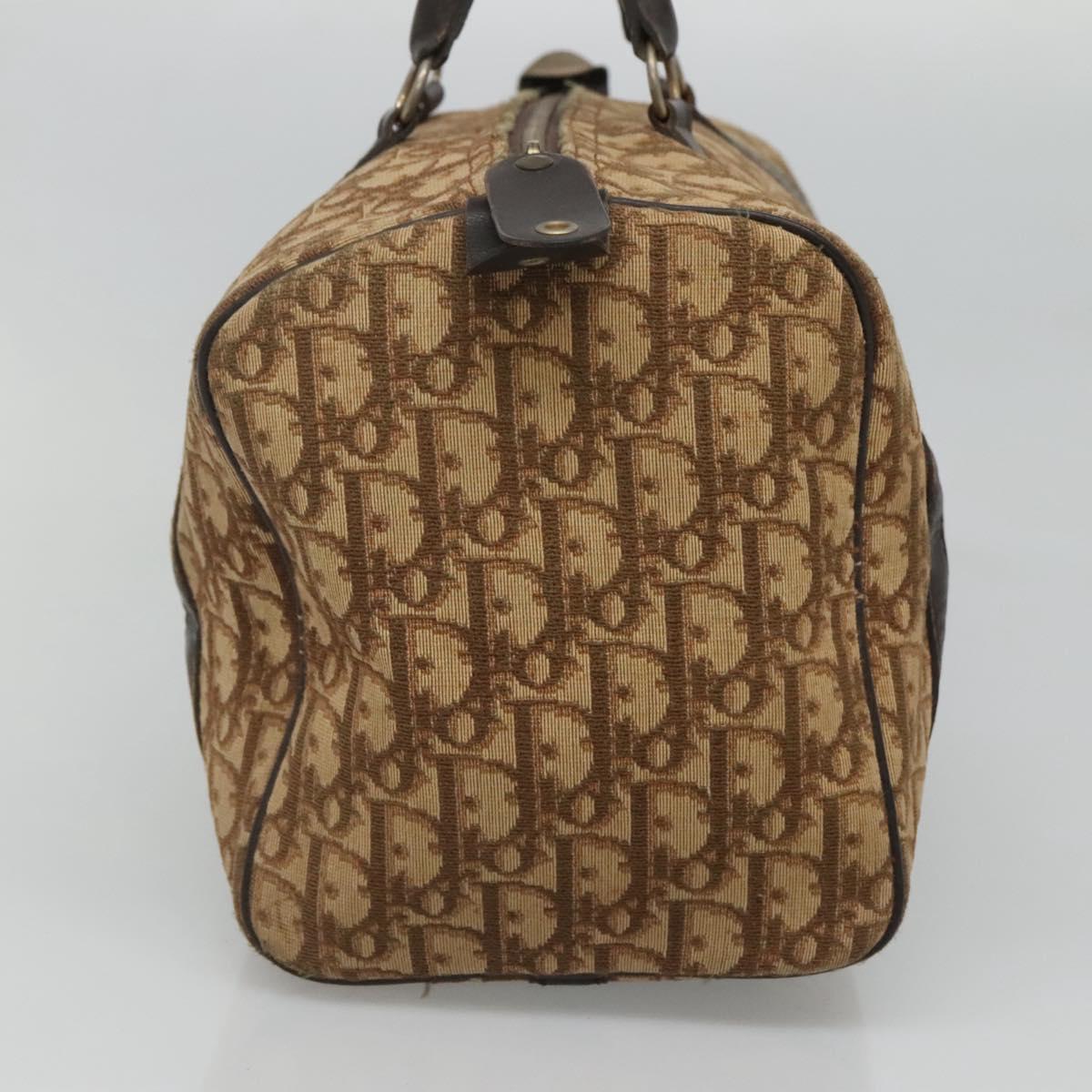 Dior Trotter Brown Canvas Travel Bag (Pre-Owned)