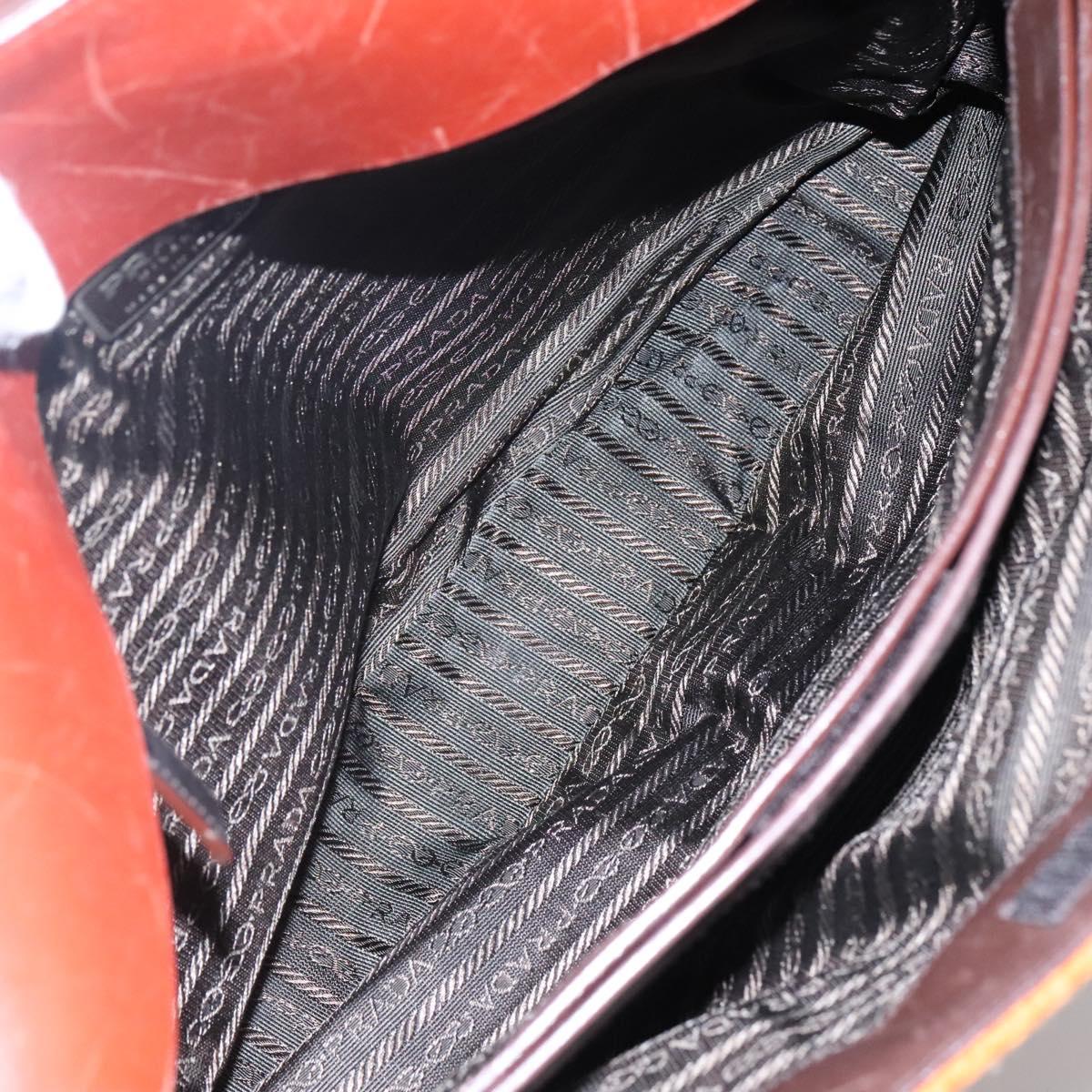 Prada Orange Cotton Tote Bag (Pre-Owned)