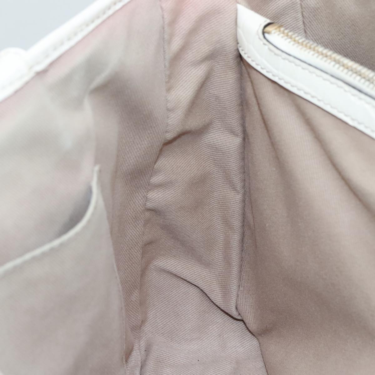 Céline Boogie Beige Canvas Handbag (Pre-Owned)
