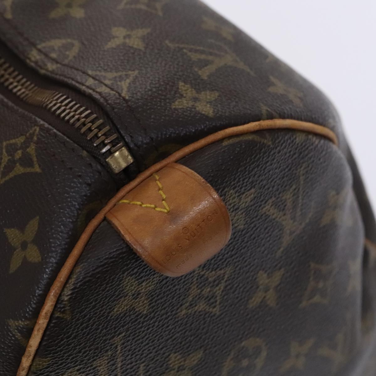Louis Vuitton Keepall 45 Brown Canvas Travel Bag (Pre-Owned)