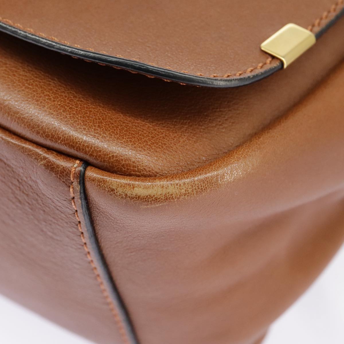 Chloé Indy Brown Leather Shoulder Bag (Pre-Owned)
