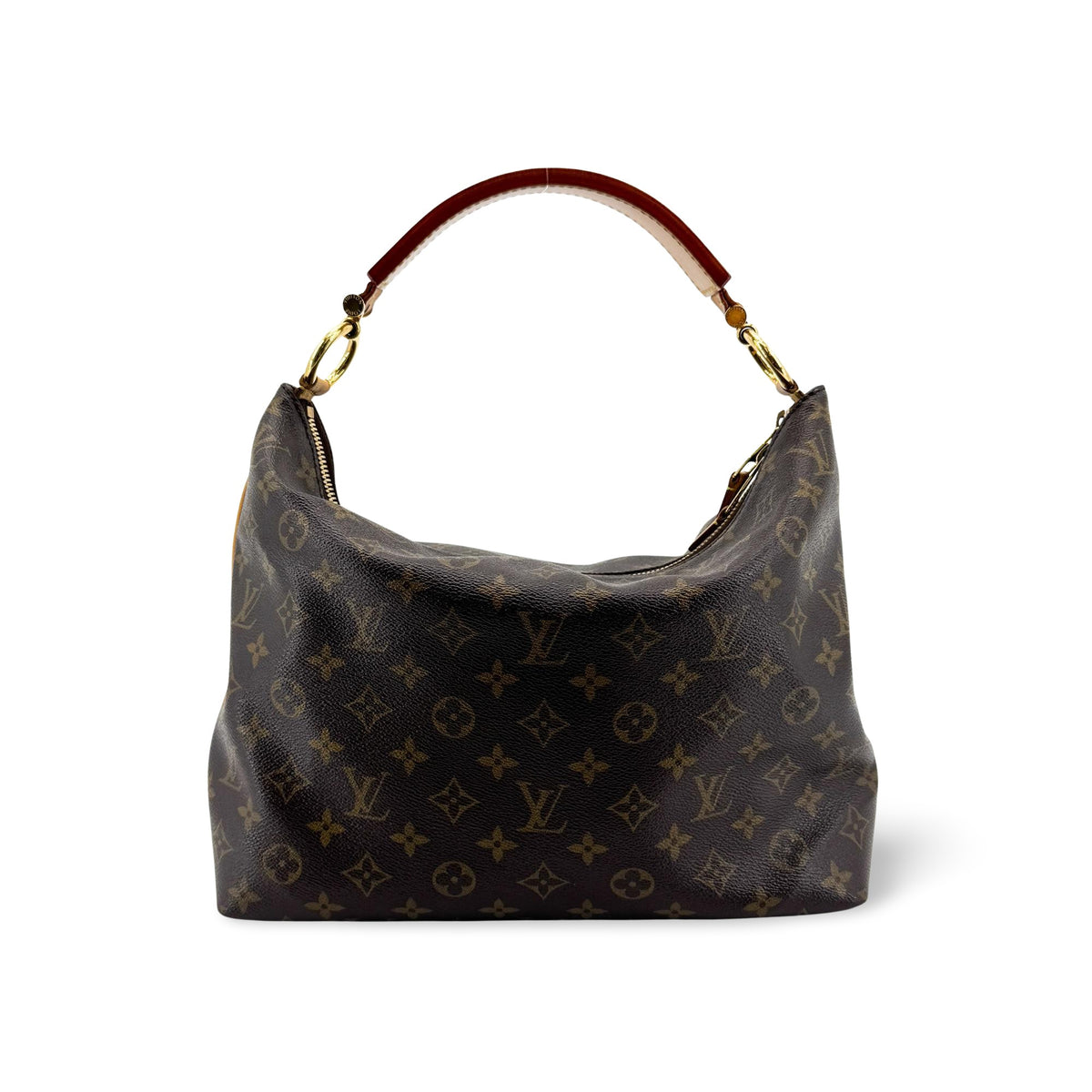 Louis Vuitton Sully Monogram Canvas Brown Canvas Handbag (Pre-Owned)