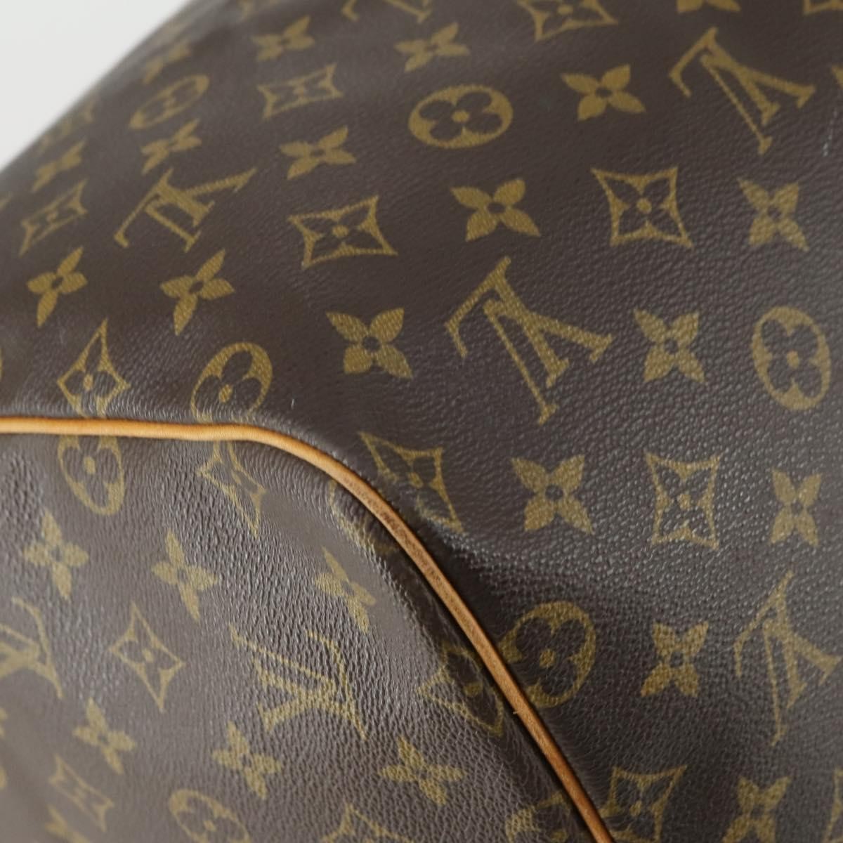 Louis Vuitton Keepall Monogram Canvas Brown Canvas Travel Bag Bag (Pre-Owned)