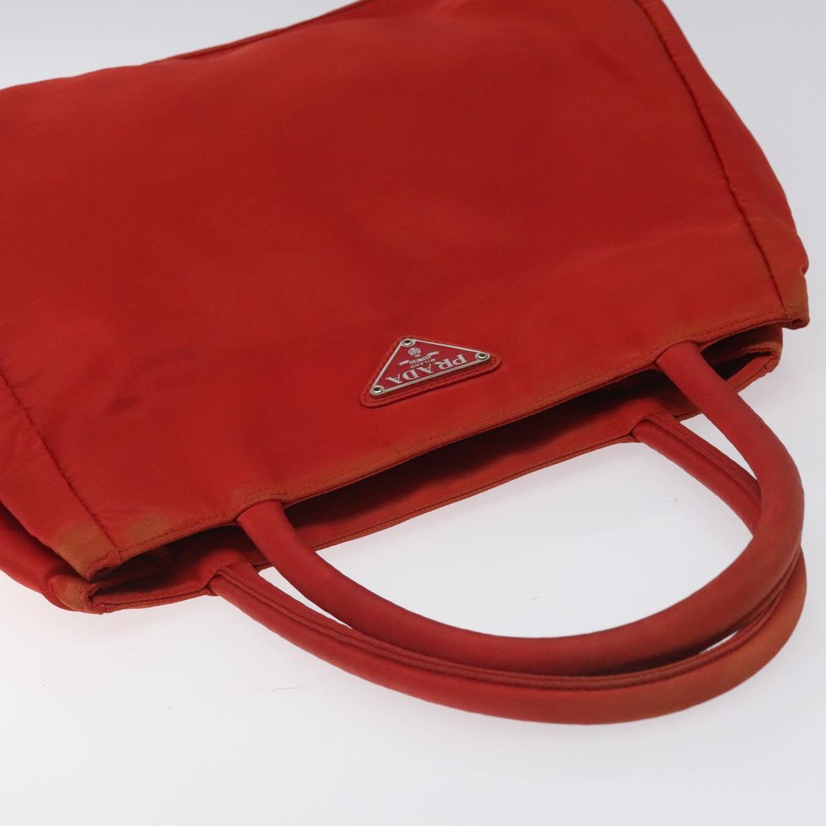 Prada Tessuto City Red Synthetic Handbag (Pre-Owned)