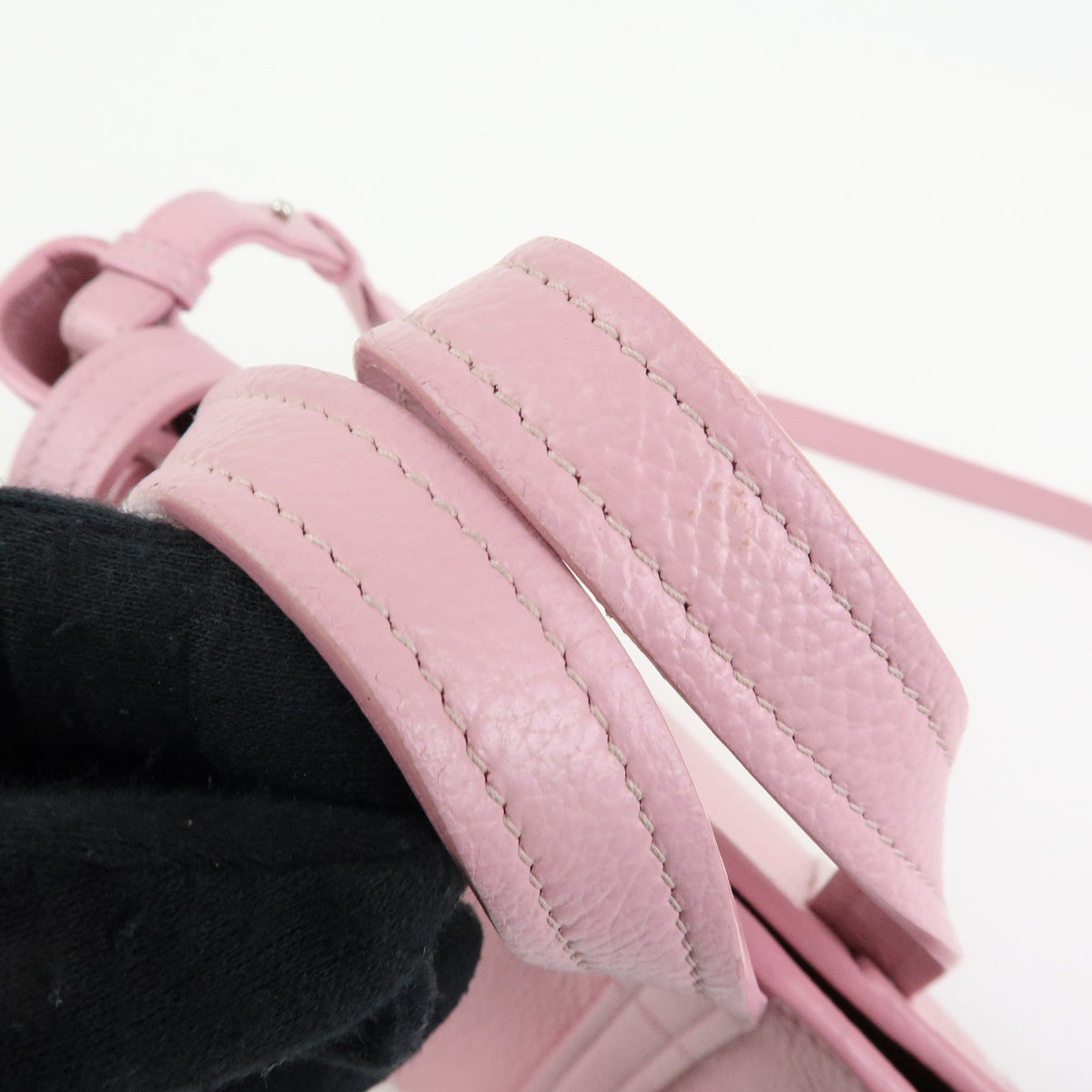 Balenciaga Everyday 2.0 North South Leather Pink Leather Tote Bag Bag (Pre-Owned)