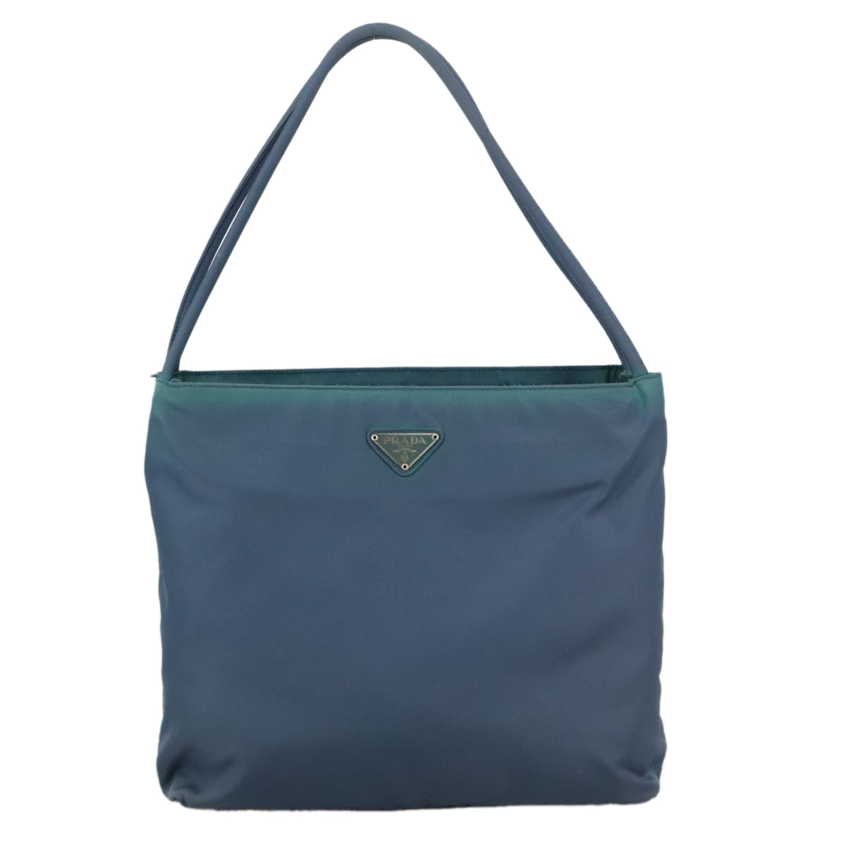 Prada Tessuto Blue Synthetic Tote Bag (Pre-Owned)