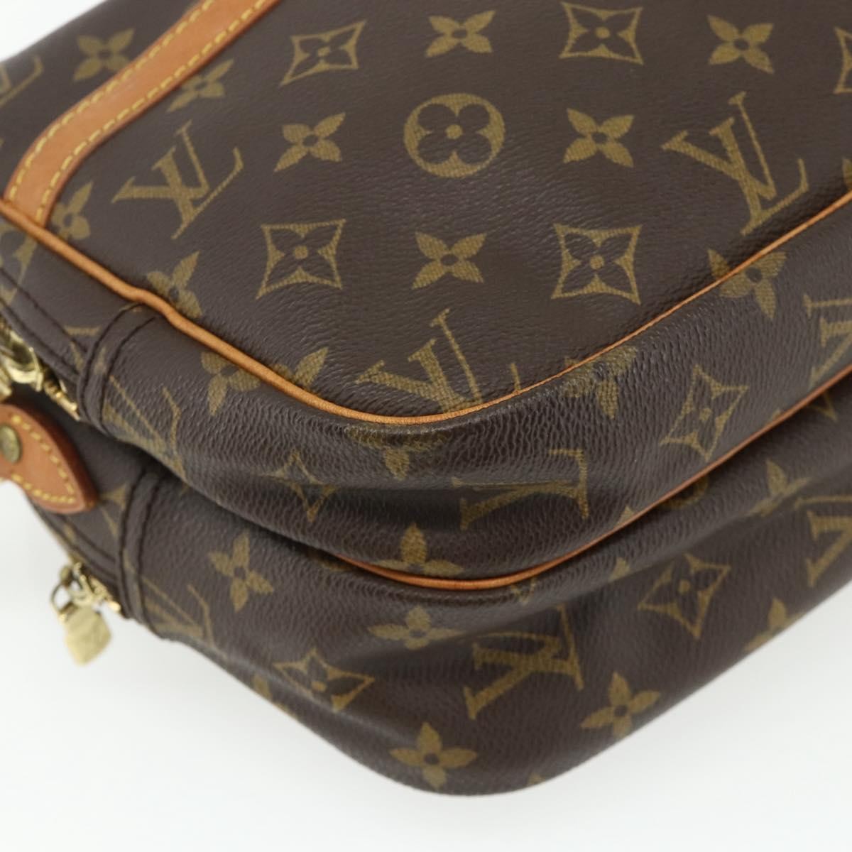Louis Vuitton Reporter Monogram Canvas Brown Canvas Handbag (Pre-Owned)