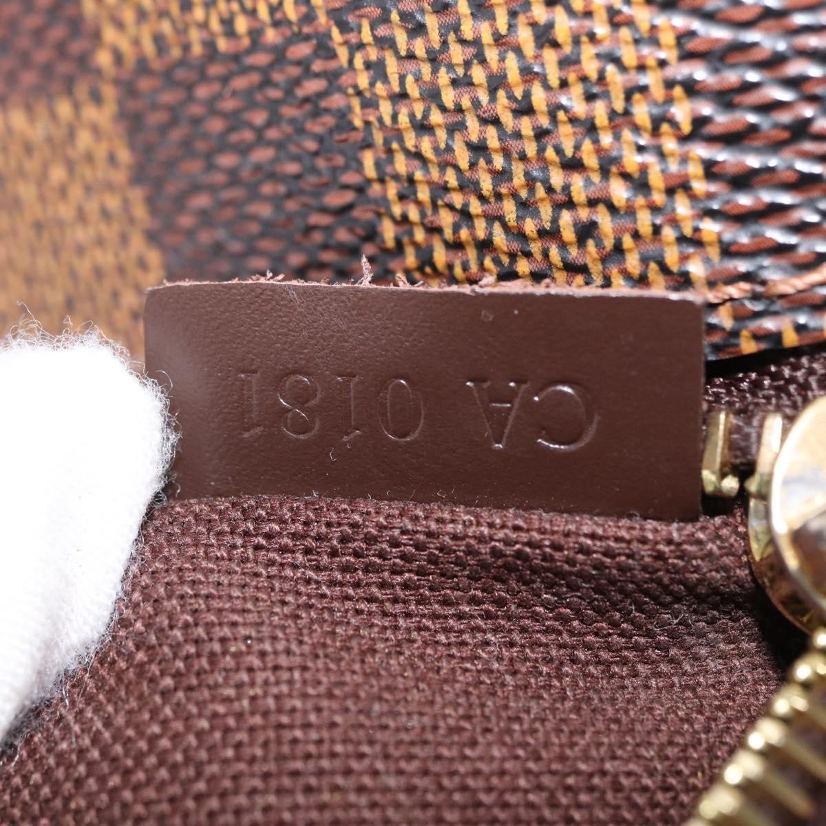 Louis Vuitton Brooklyn Damier Brown Canvas Shoulder Bag Bag (Pre-Owned)
