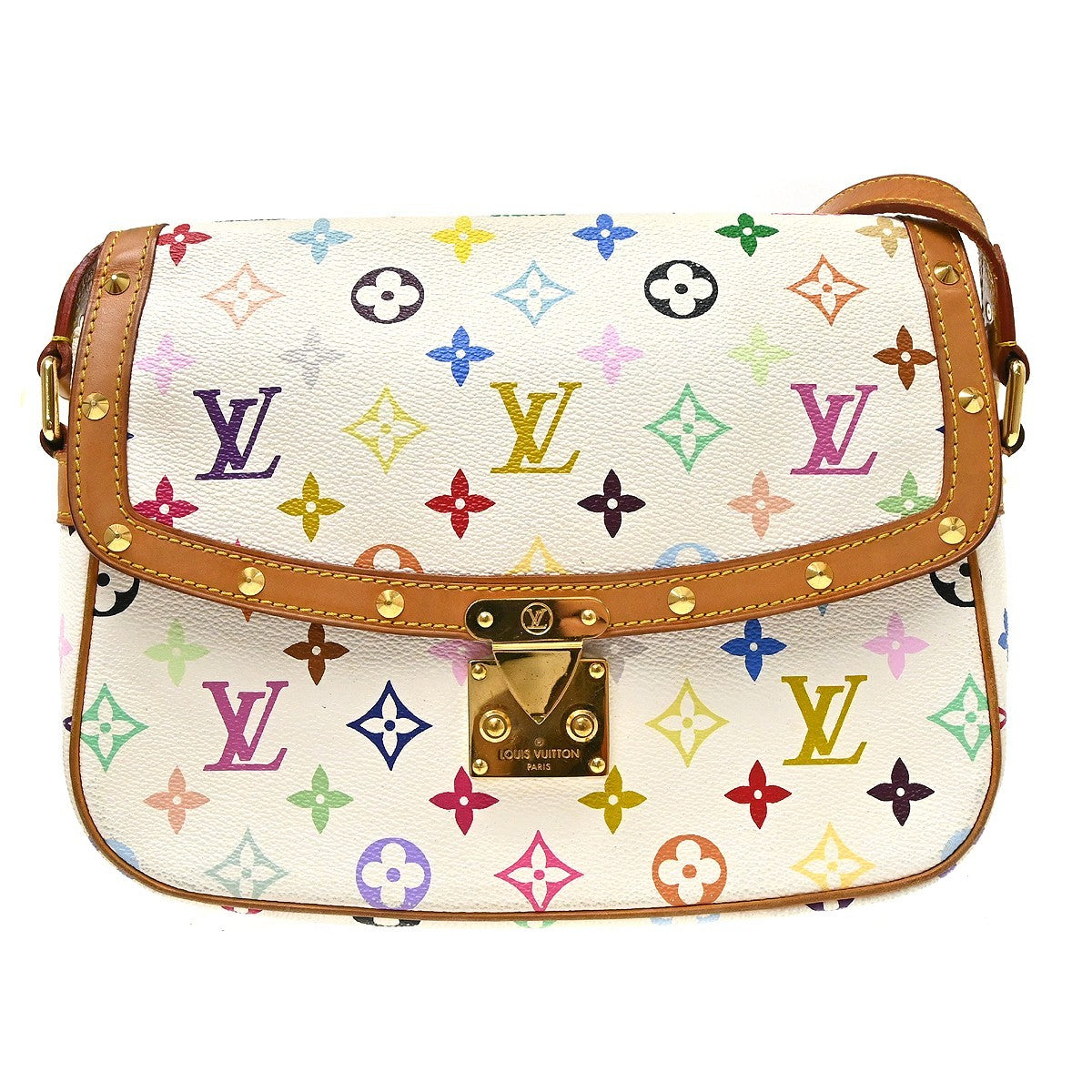 Louis Vuitton Sologne Monogram Multicolor Multicolour Canvas Shoulder Bag Bag (Pre-Owned)