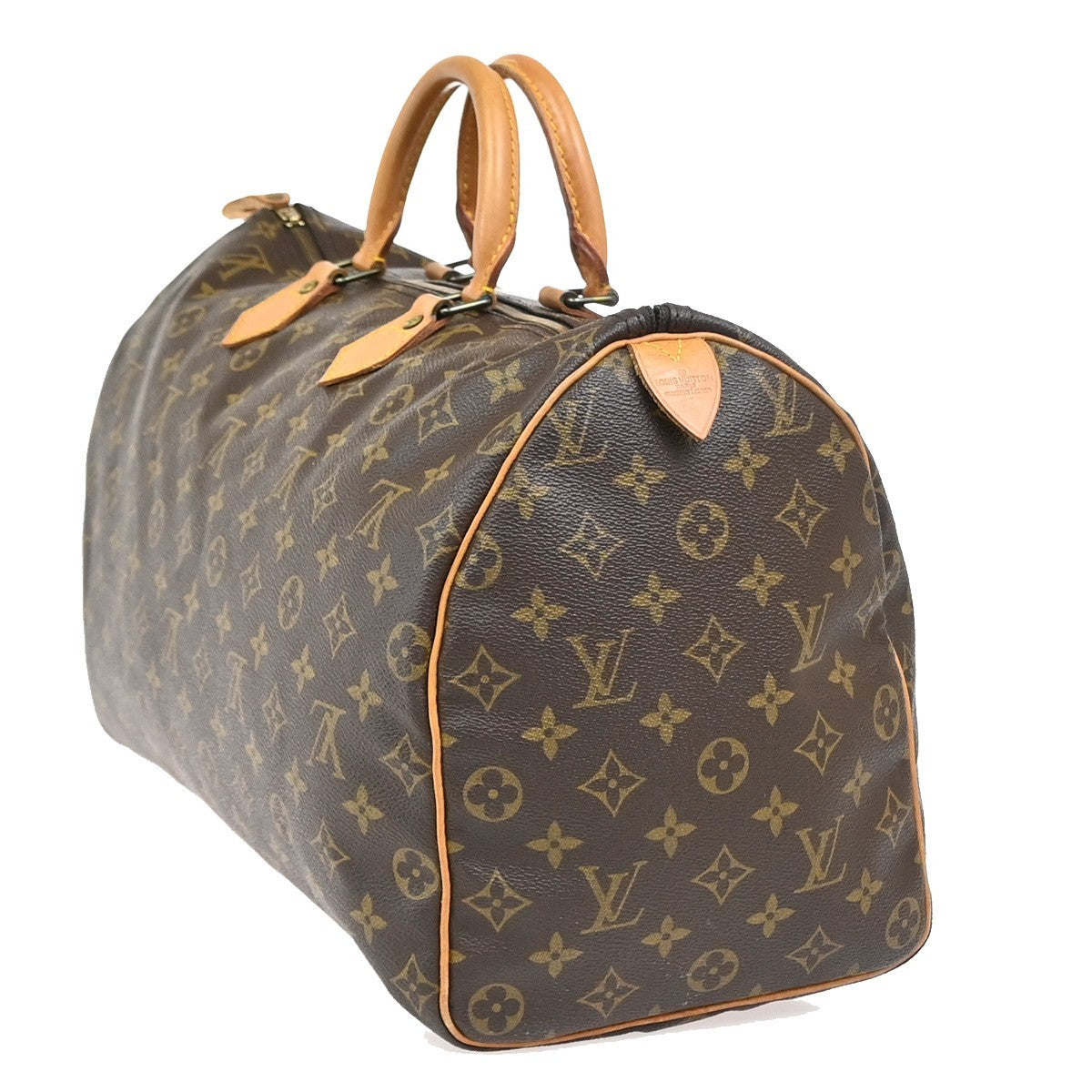 Louis Vuitton Speedy Monogram Canvas Brown Canvas Handbag (Pre-Owned)