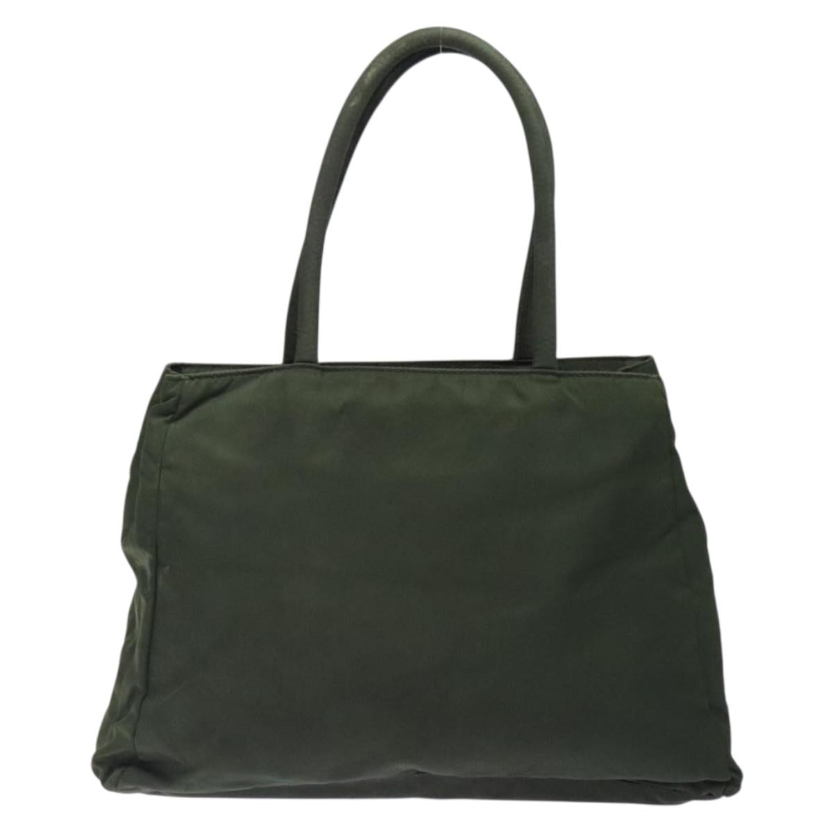 Prada Tessuto Khaki Nylon Tote Bag (Pre-Owned)