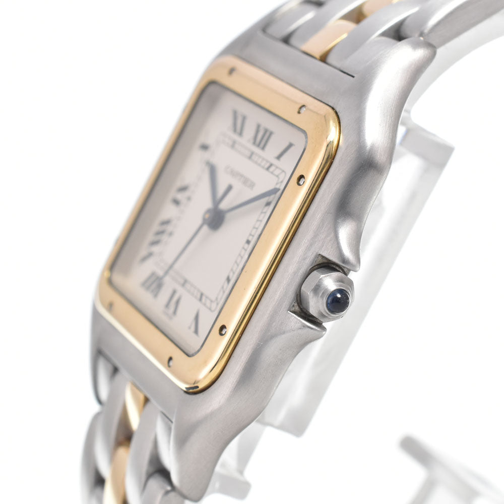 Cartier Vintage Panthere De Cartier Quartz Stainless Steel And Yellow Gold Watch (Pre-Owned)