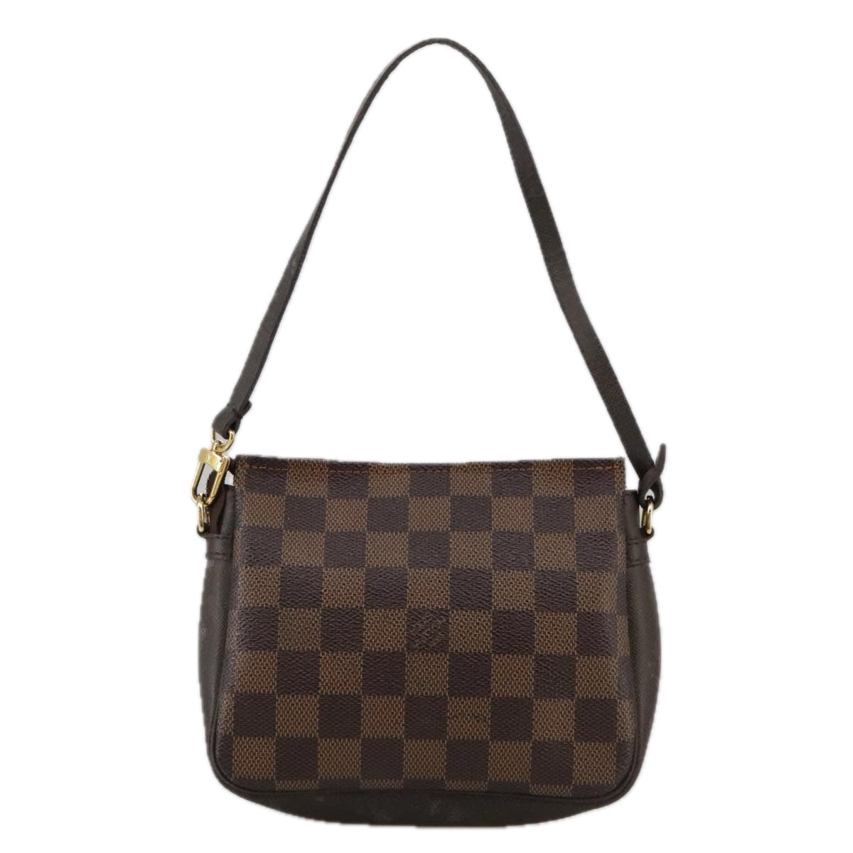 Louis Vuitton Trousse Makeup Brown Canvas Clutch Bag (Pre-Owned)