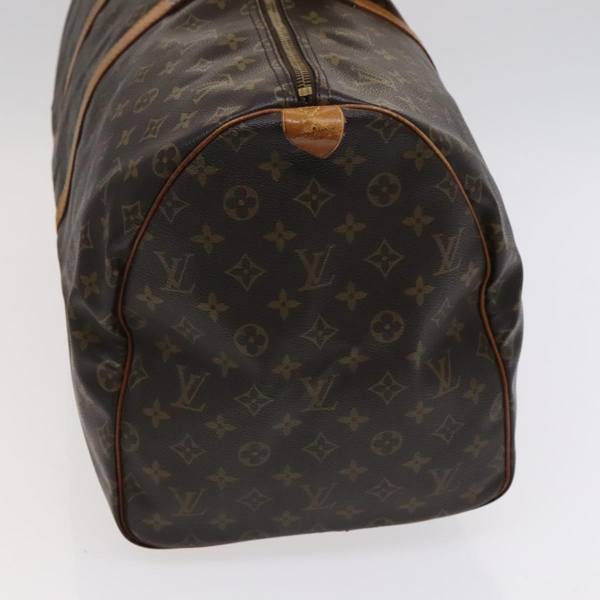 Louis Vuitton Keepall 50 Black Canvas Travel Bag (Pre-Owned)