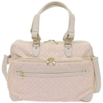 Louis Vuitton Mini Lin Pink Canvas Shoulder Bag (Pre-Owned)