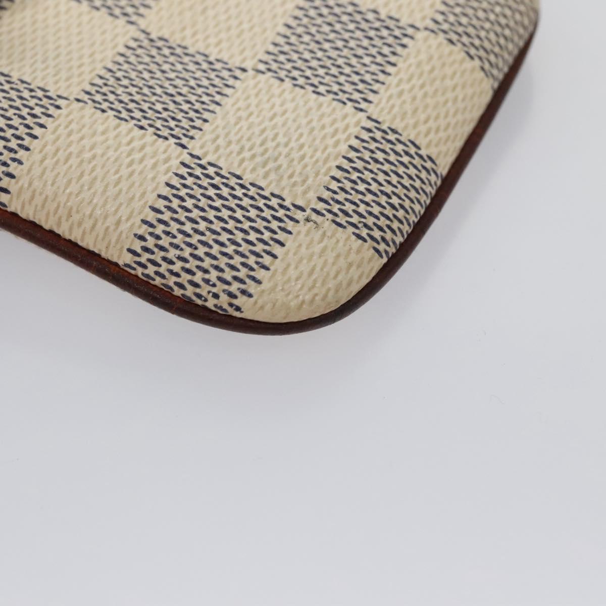 Louis Vuitton Etui Téléphone White Canvas Phone Jewelry (Pre-Owned)
