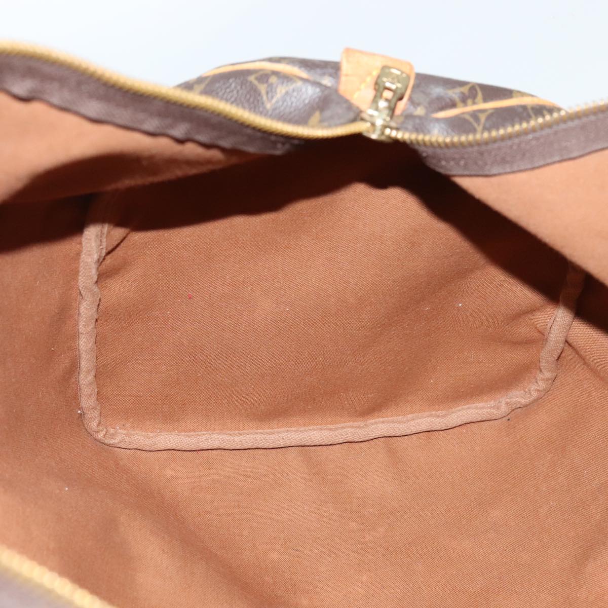 Louis Vuitton Keepall 55 Brown Canvas Travel Bag (Pre-Owned)