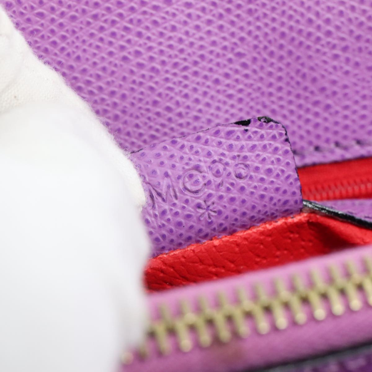 Céline Purple Leather Tote Bag (Pre-Owned)