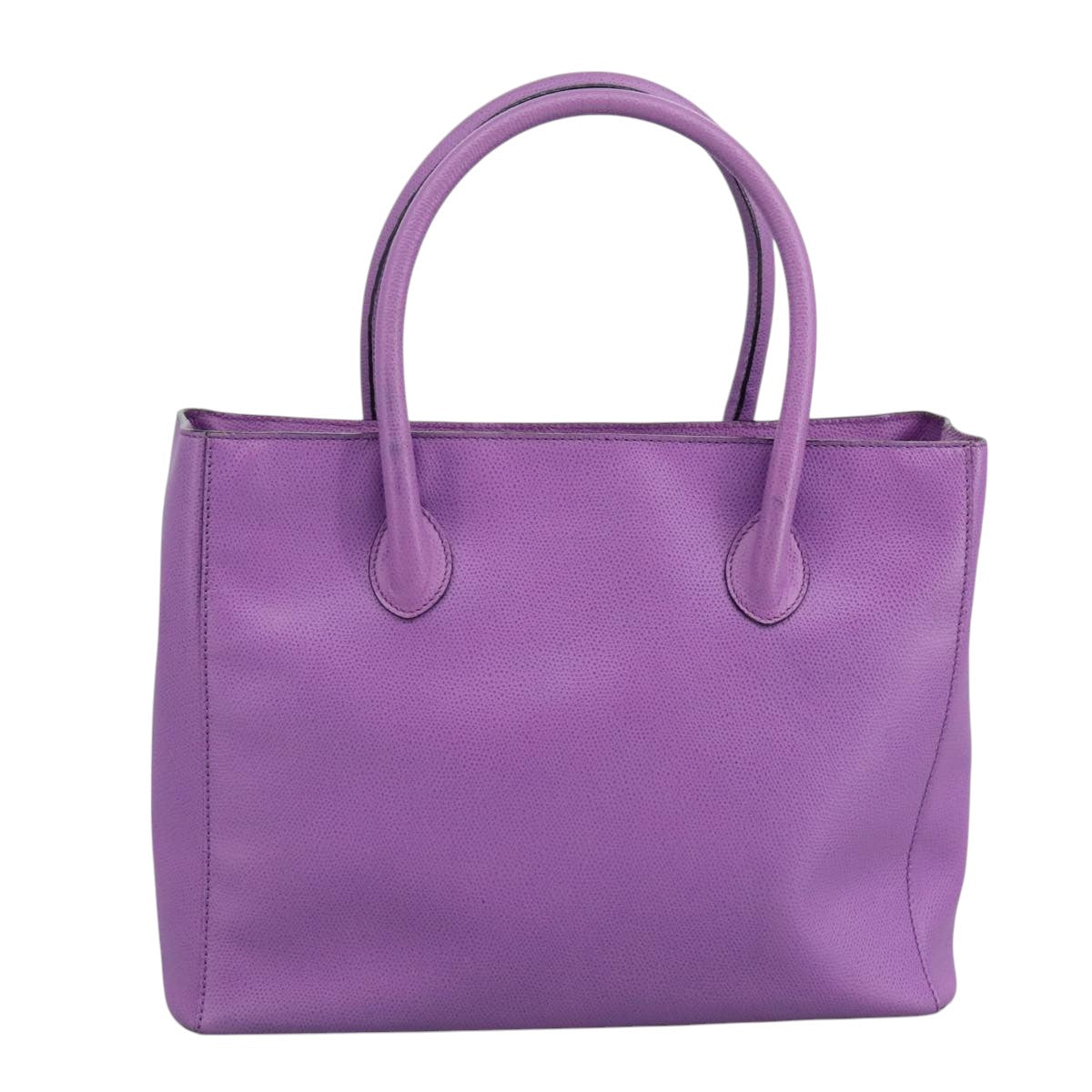 Céline Purple Leather Tote Bag (Pre-Owned)
