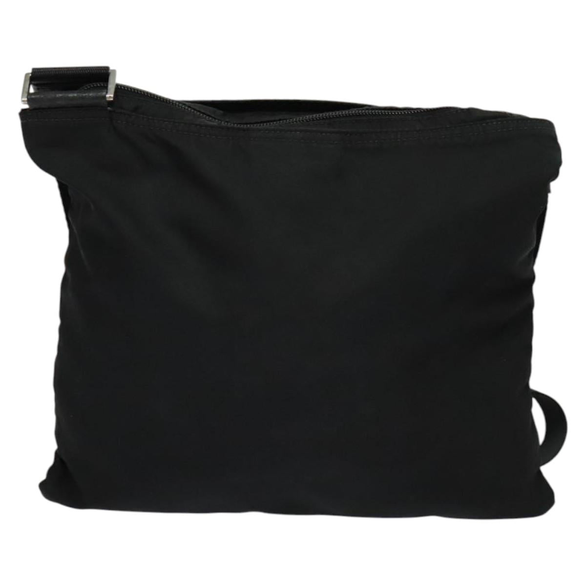 Prada Re-Nylon Black Nylon Shoulder Bag (Pre-Owned)