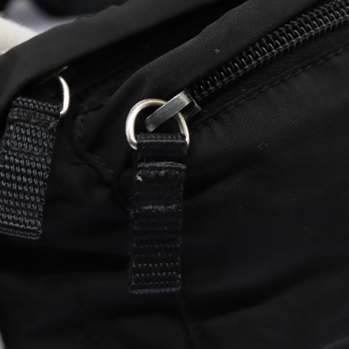 Prada Tessuto Black Synthetic Clutch Bag (Pre-Owned)