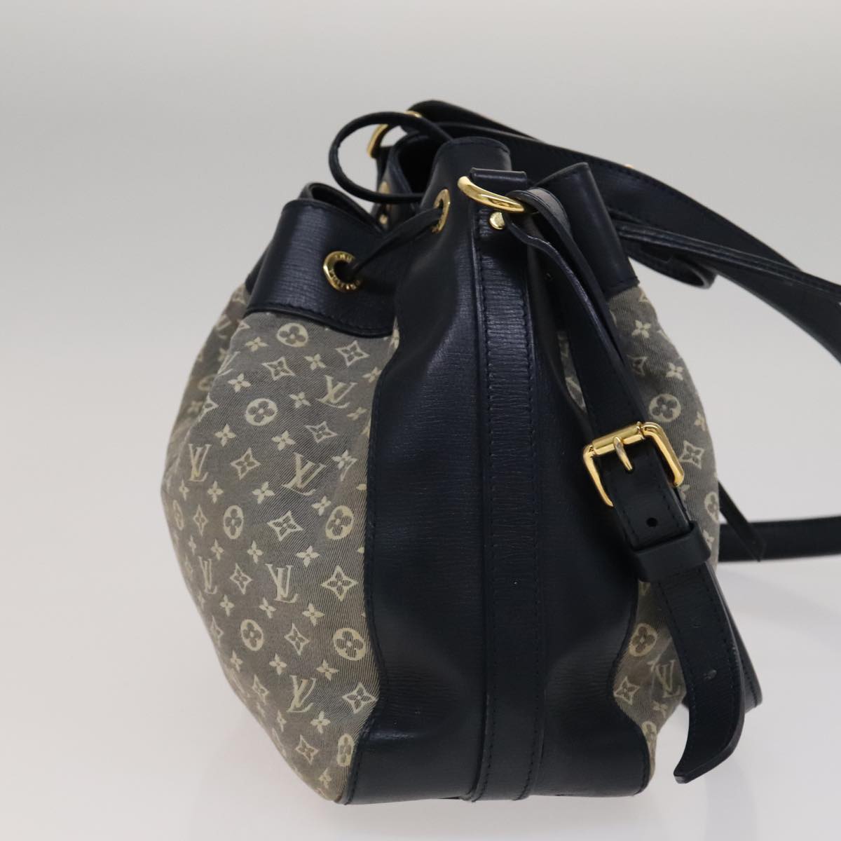 Louis Vuitton Idylle Navy Canvas Shoulder Bag (Pre-Owned)