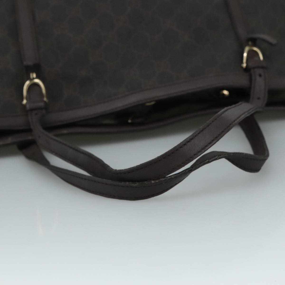 Gucci Gg Canvas Brown Canvas Tote Bag (Pre-Owned)