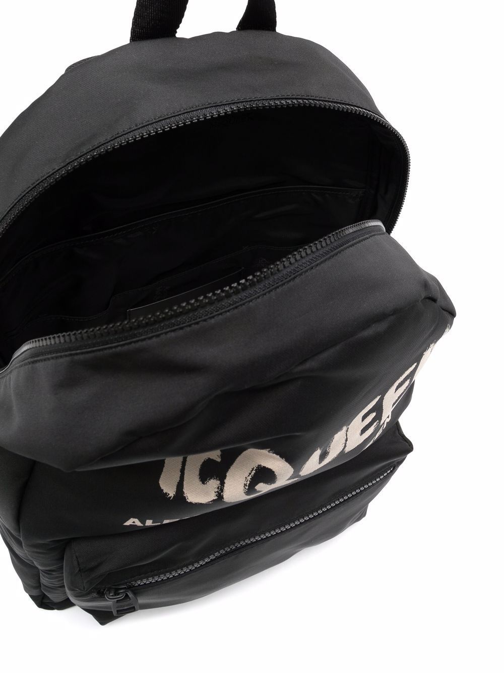 Alexander Mcqueen Men's Graffiti Metropolitan Backpack