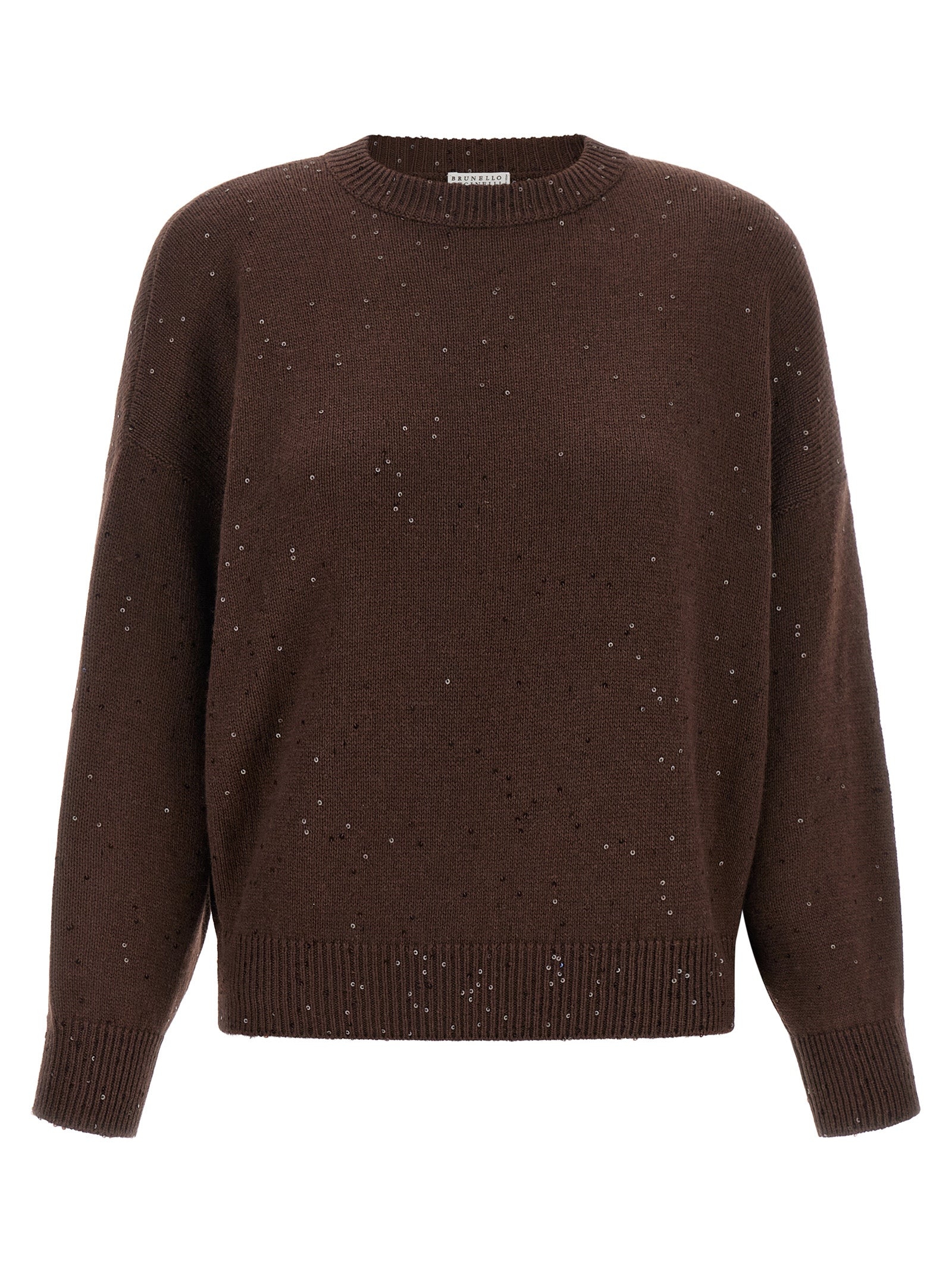 Brunello Cucinelli Brown Cashmere Women's Cardigan