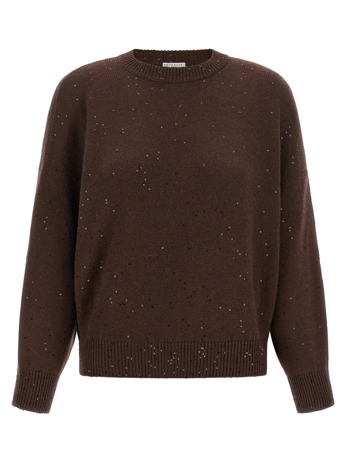 Brunello Cucinelli Brown Cashmere Women's Cardigan