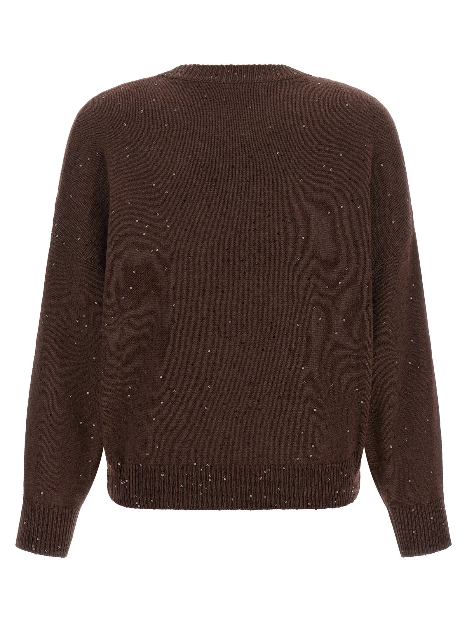 Brunello Cucinelli Brown Cashmere Women's Cardigan