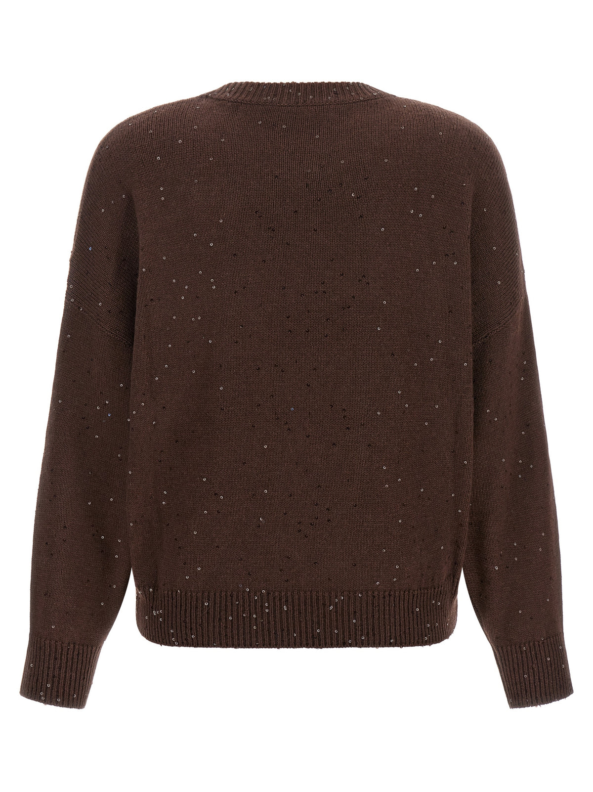 Brunello Cucinelli Brown Cashmere Women's Cardigan