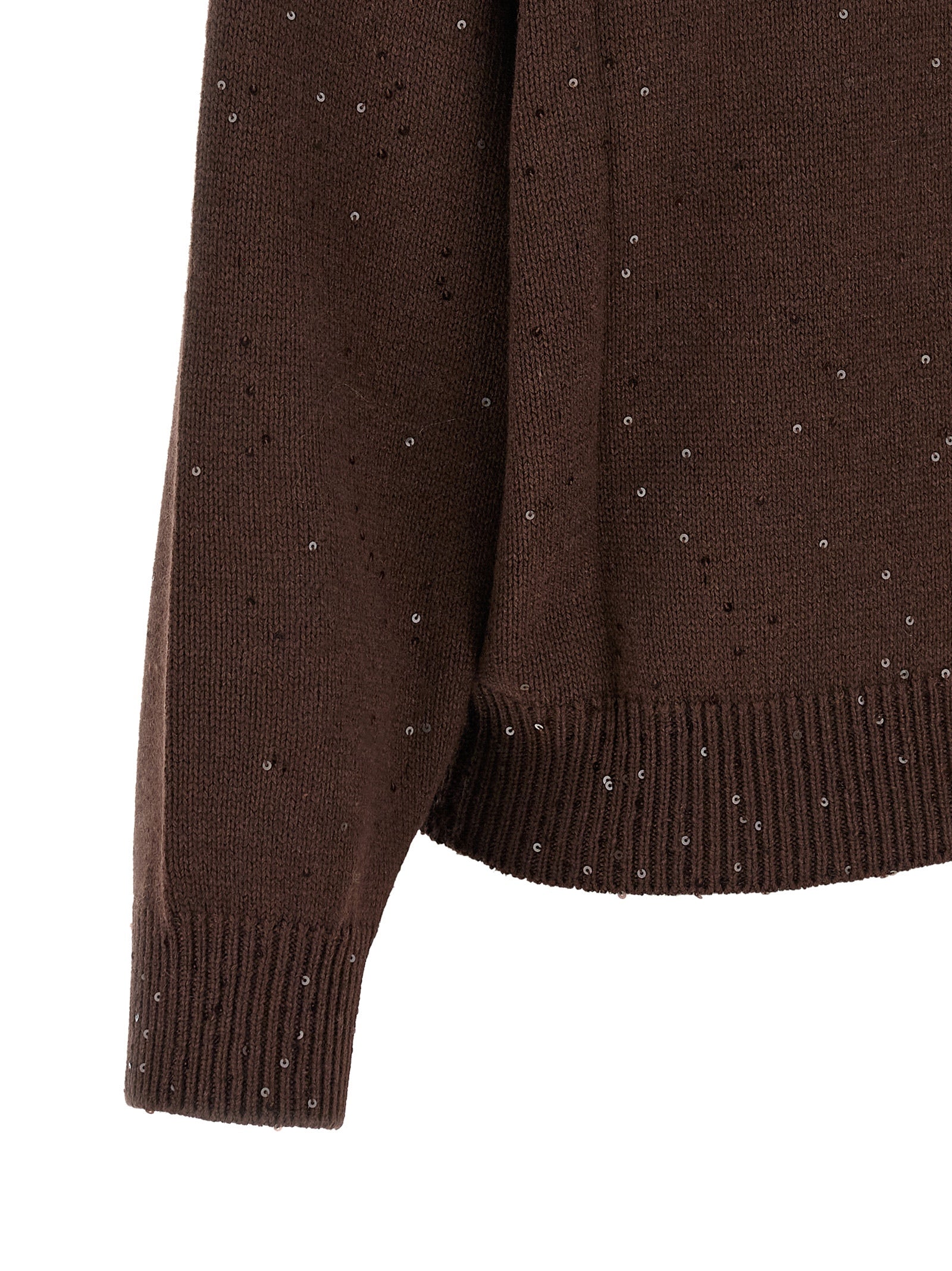 Brunello Cucinelli Brown Cashmere Women's Cardigan