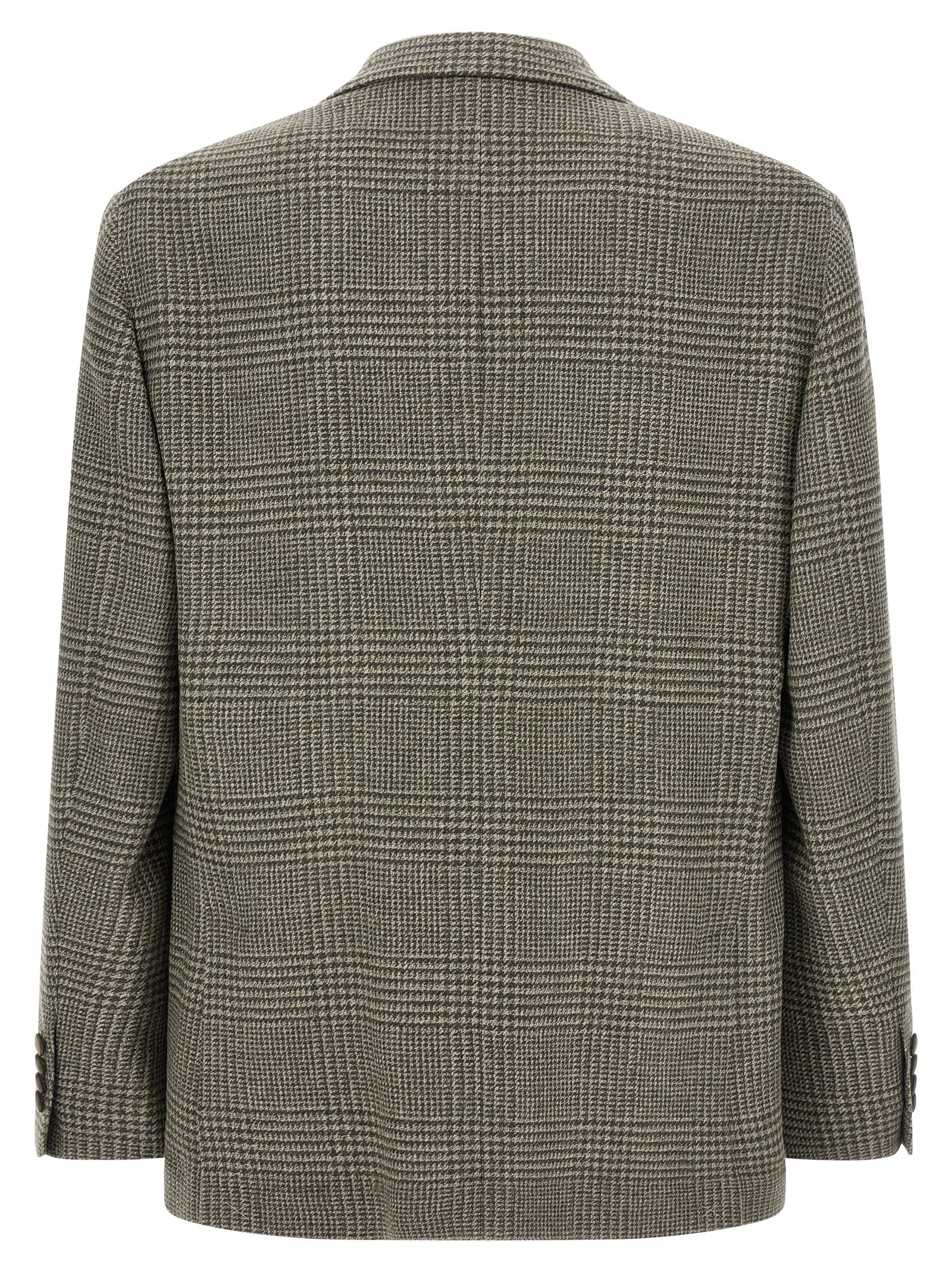 Brunello Cucinelli Bicolor Wool Men's Blazer