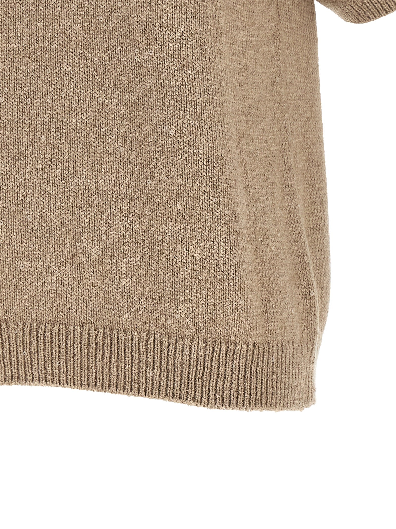 Brunello Cucinelli Beige Cashmere Women's Cardigan