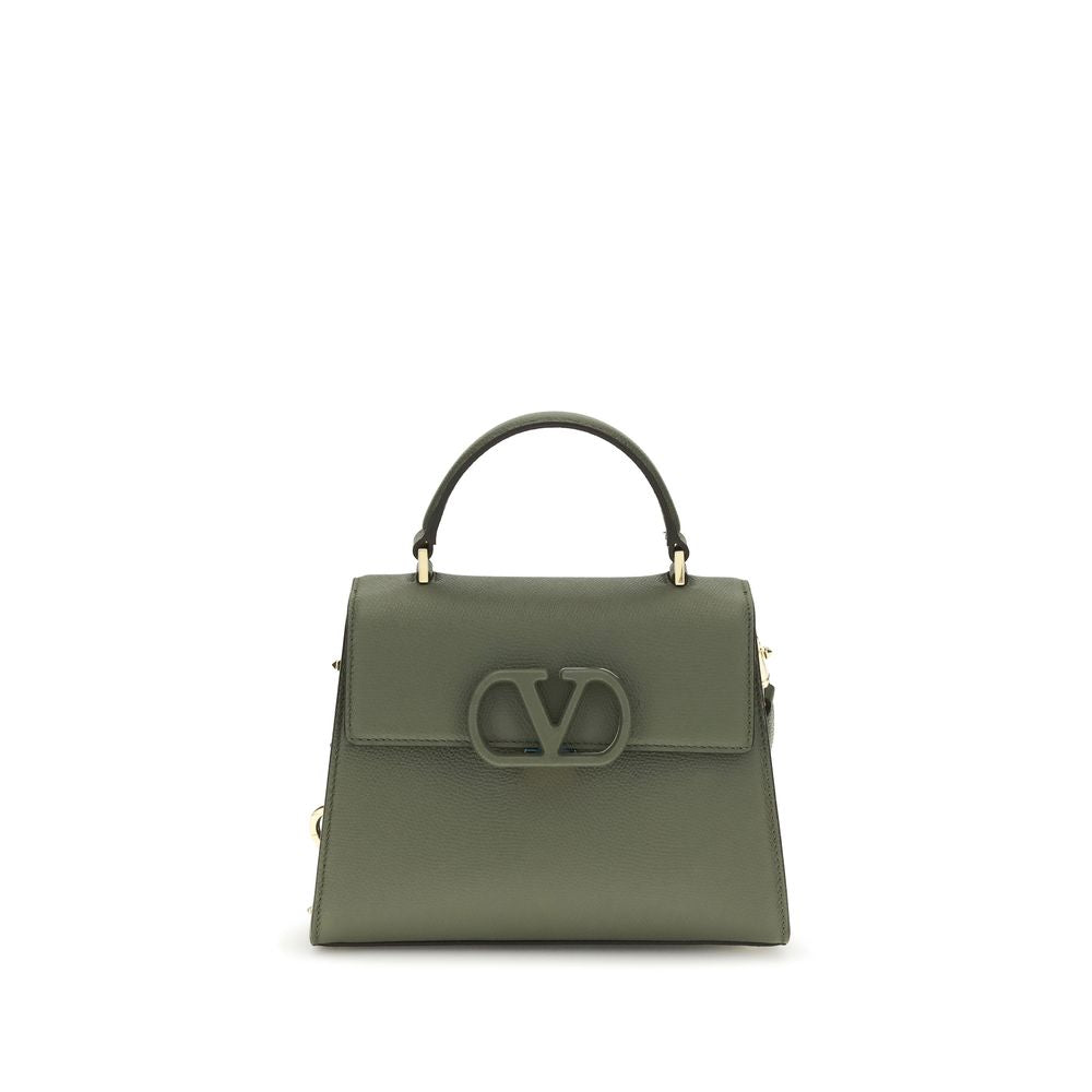 Valentino Garavani Bicolor Calf Leather Bos Taurus Clutch Women's Bag