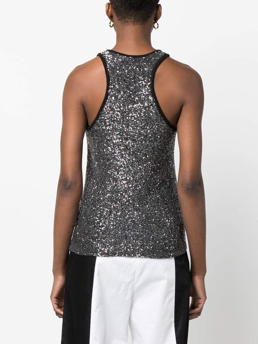 Fabiana Filippi Women's Sequin Tank Top