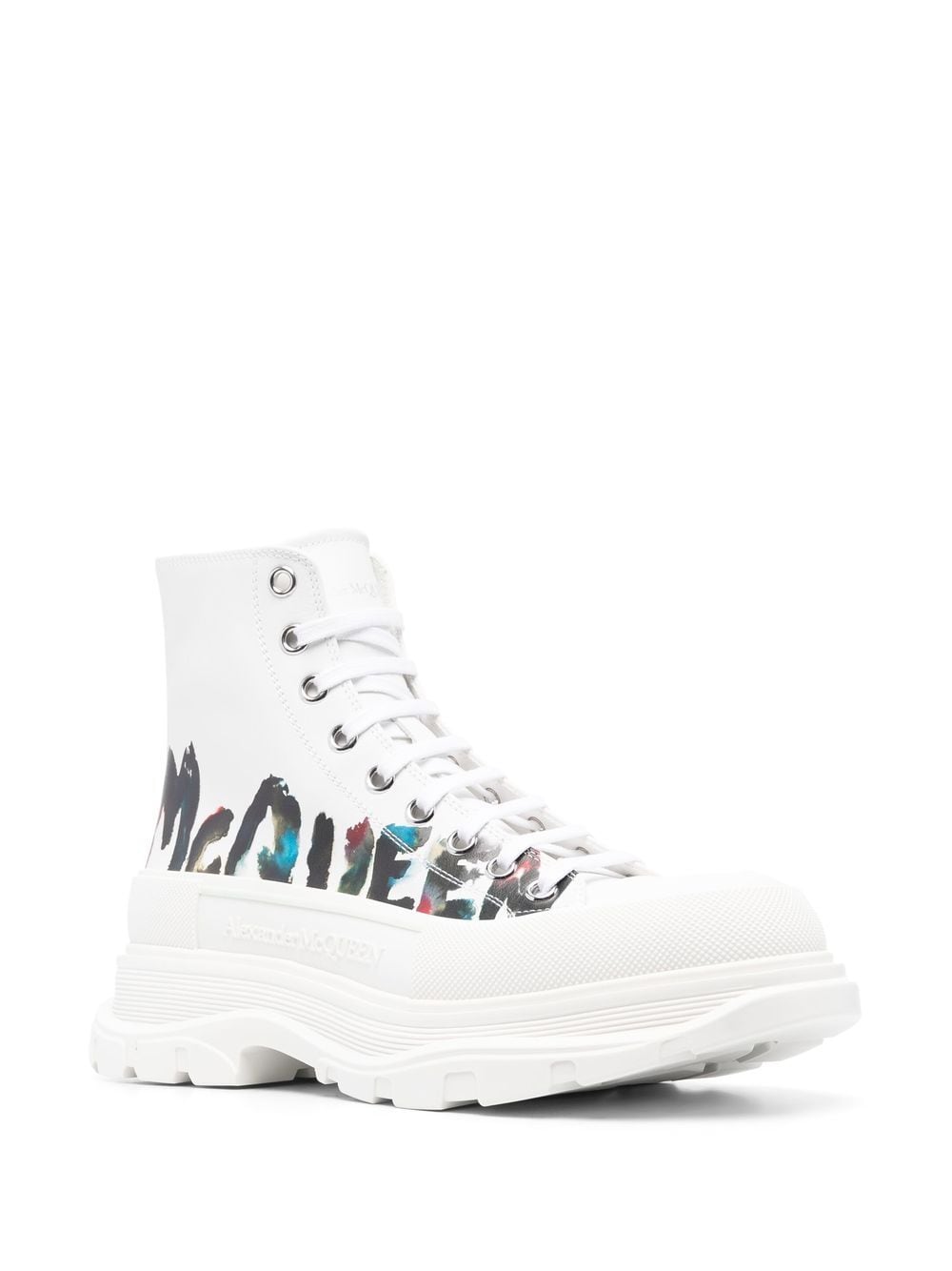Alexander Mcqueen Men's Tread Slick High-Top Sneakers
