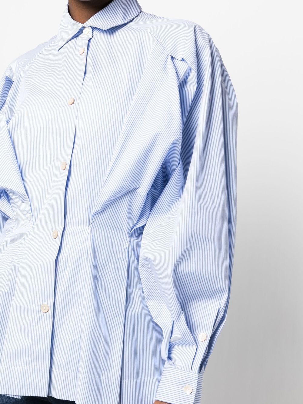 Palmer/Harding Women's Striped Cotton Shirt