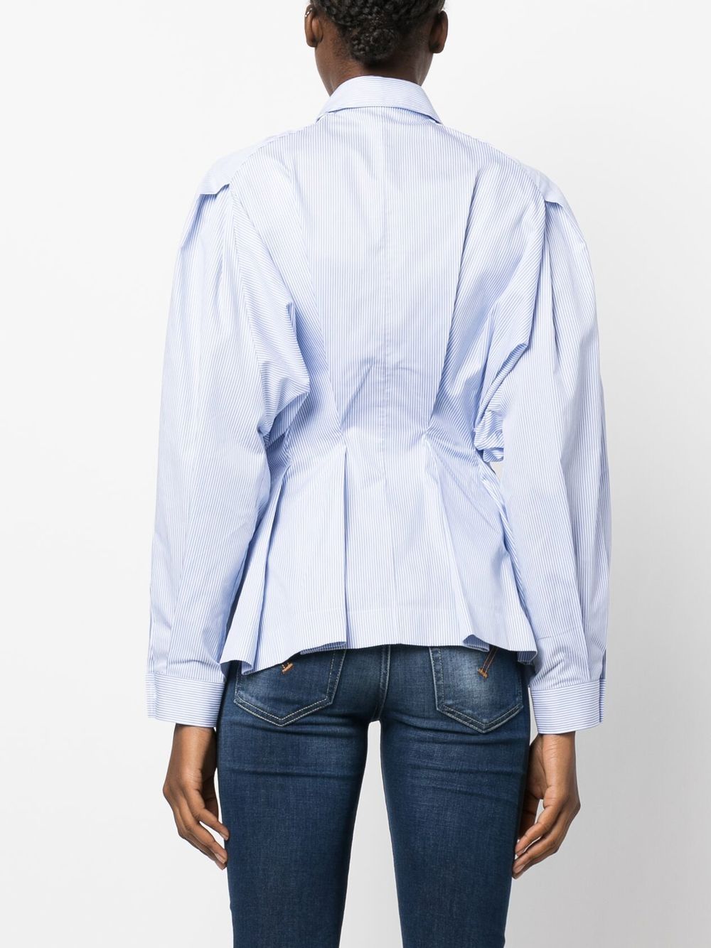 Palmer/Harding Women's Striped Cotton Shirt