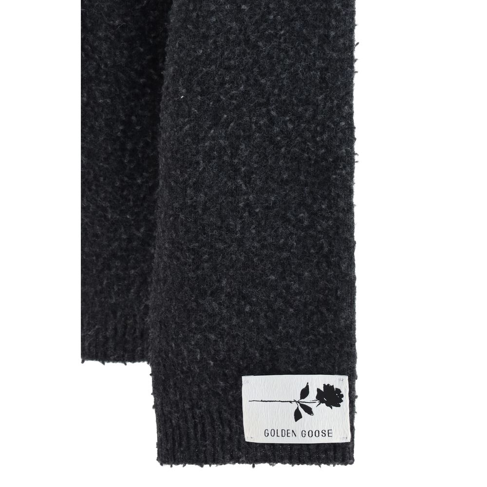 Golden Goose Gray Wool Oves Aries Men's Sweatshirt