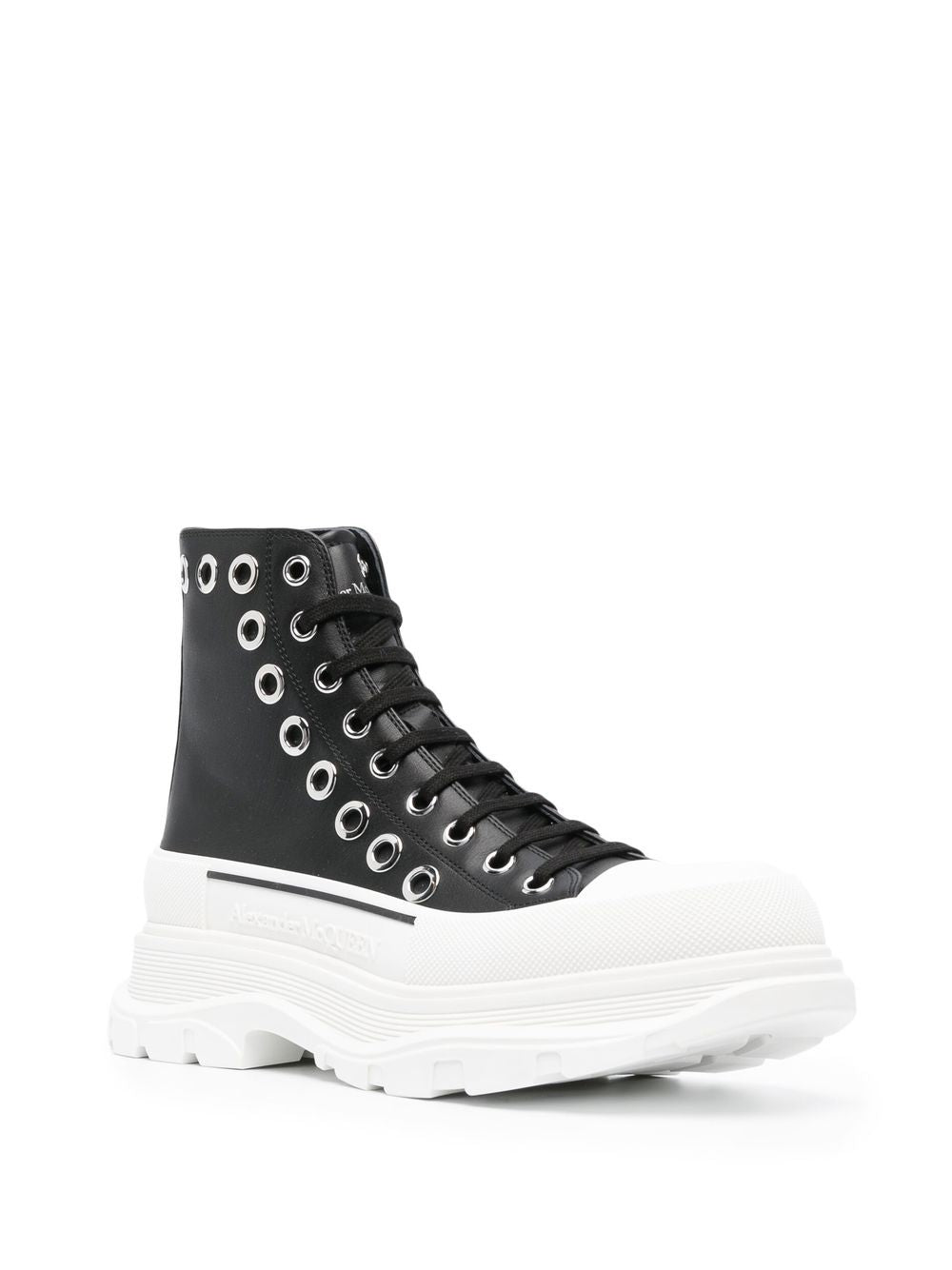 Alexander Mcqueen Men's Tread Slick Ankle Boots