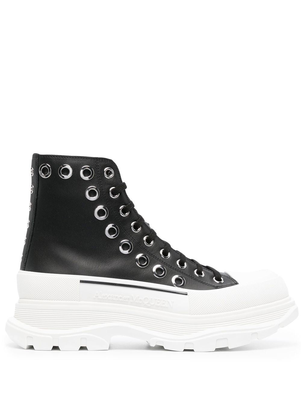 Alexander Mcqueen Men's Tread Slick Ankle Boots