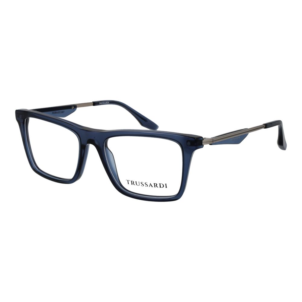 Trussardi Blue Acetate Glasses Men's (Frames)