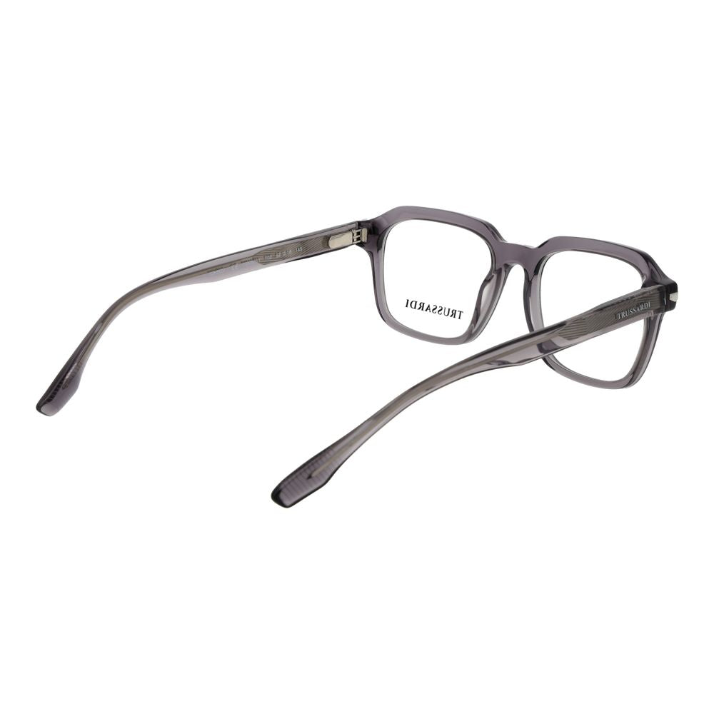 Trussardi Gray Acetate Glasses Men's (Frames)