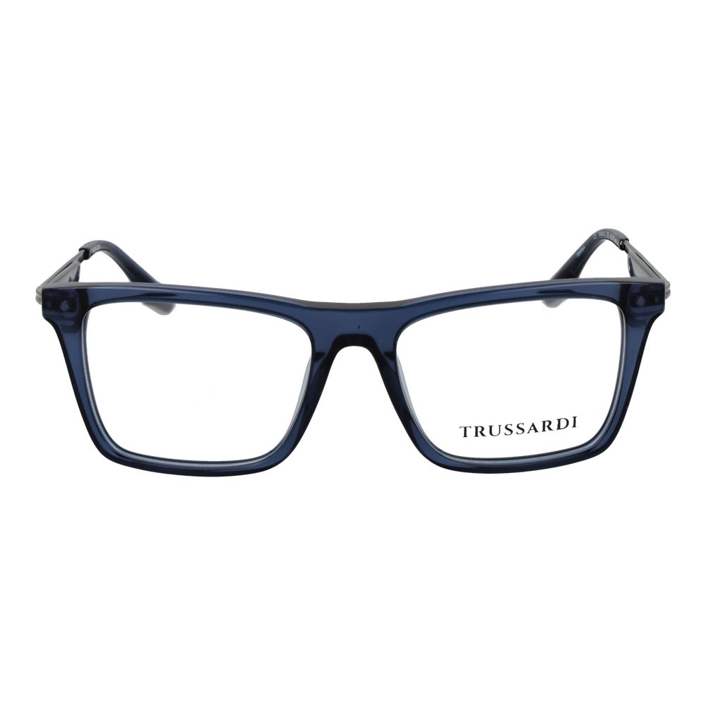 Trussardi Blue Acetate Glasses Men's (Frames)